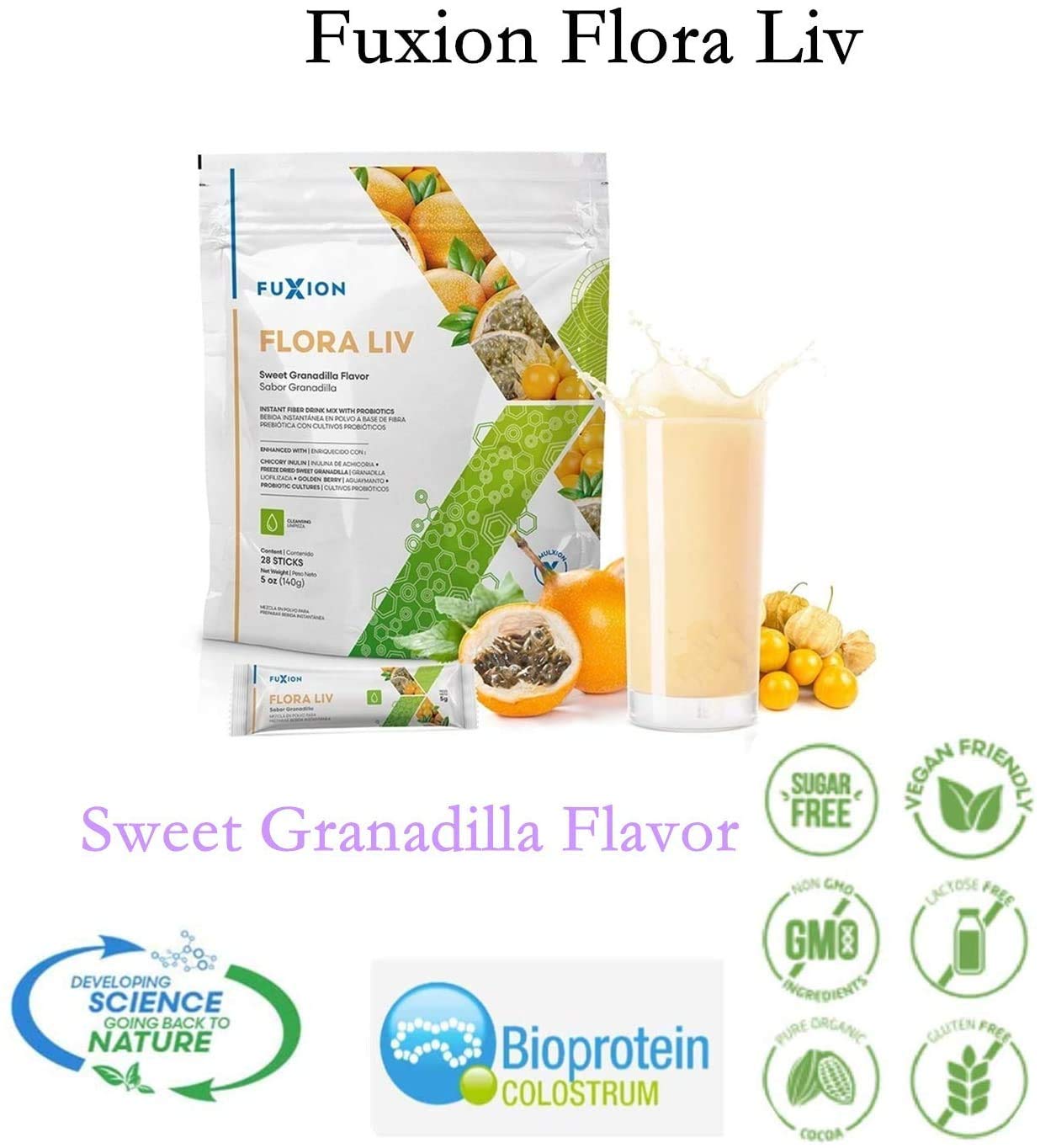 FuXion Health Products (Flora Liv, 28 Sticks)