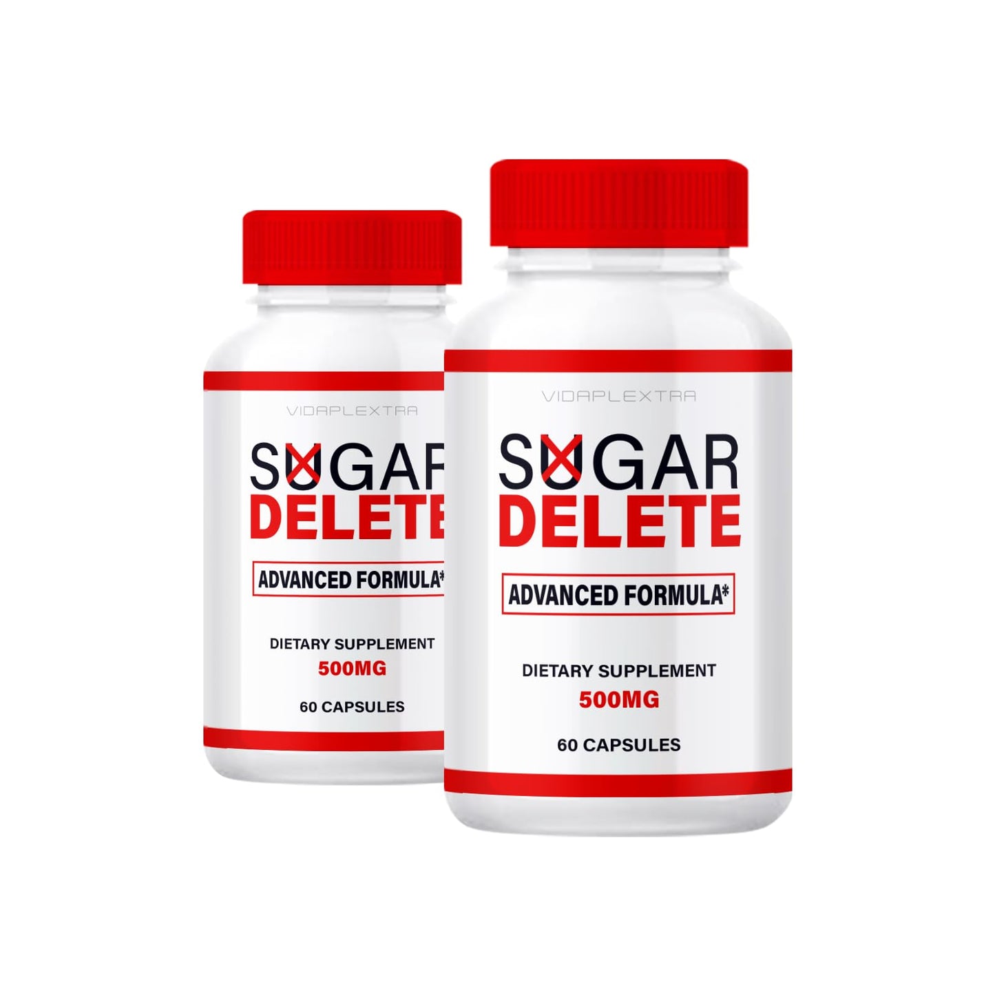 VIDAPLEXTRA Sugar Delete Capsules - Sugar Delete Capsules (2 Pack, 120 Capsules)