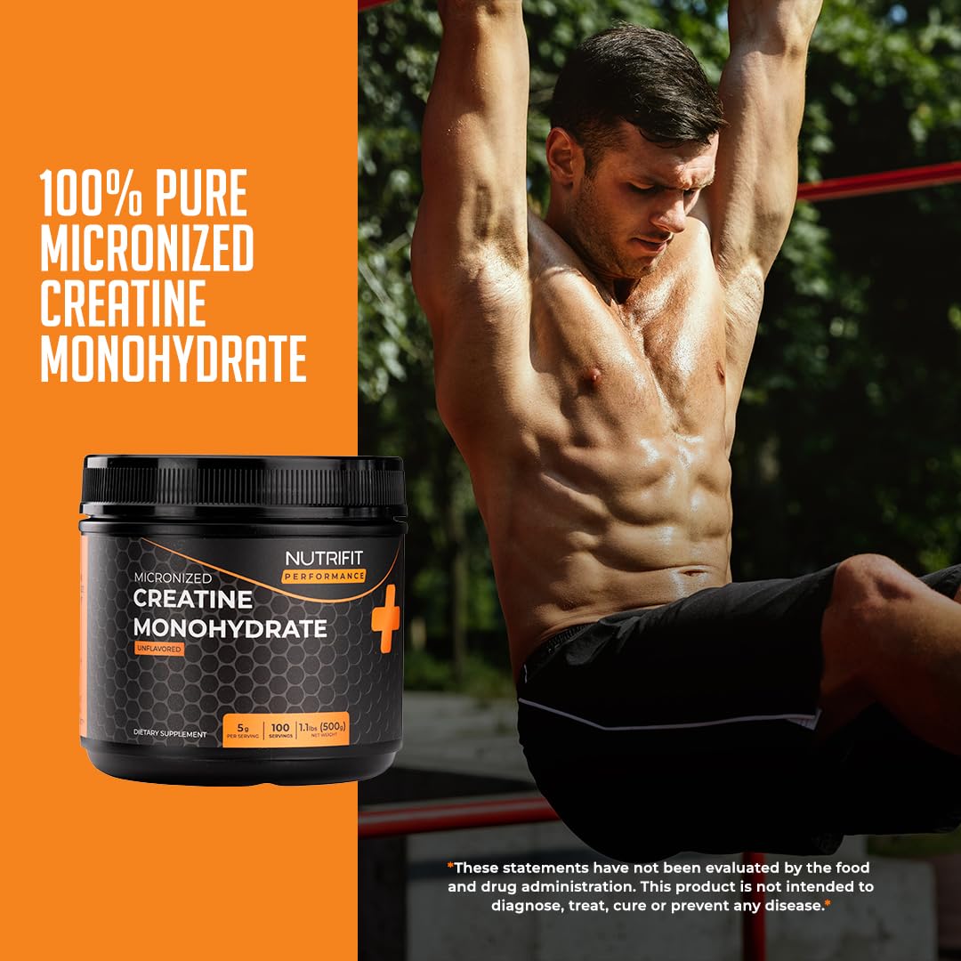 NUTRI PLUS FIT Micronized Creatine Monohydrate