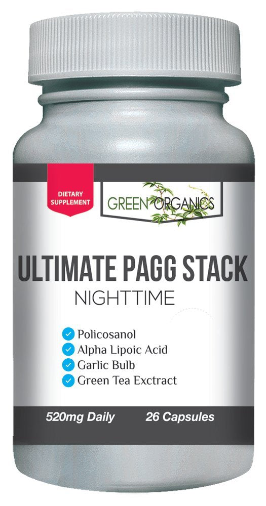 Ultimate PAGG Stack™ 4 Hour Body by Tim Ferriss - Policosanol, Alpha Lipoic Acid, Green Tea Flavonols, Garlic Extract