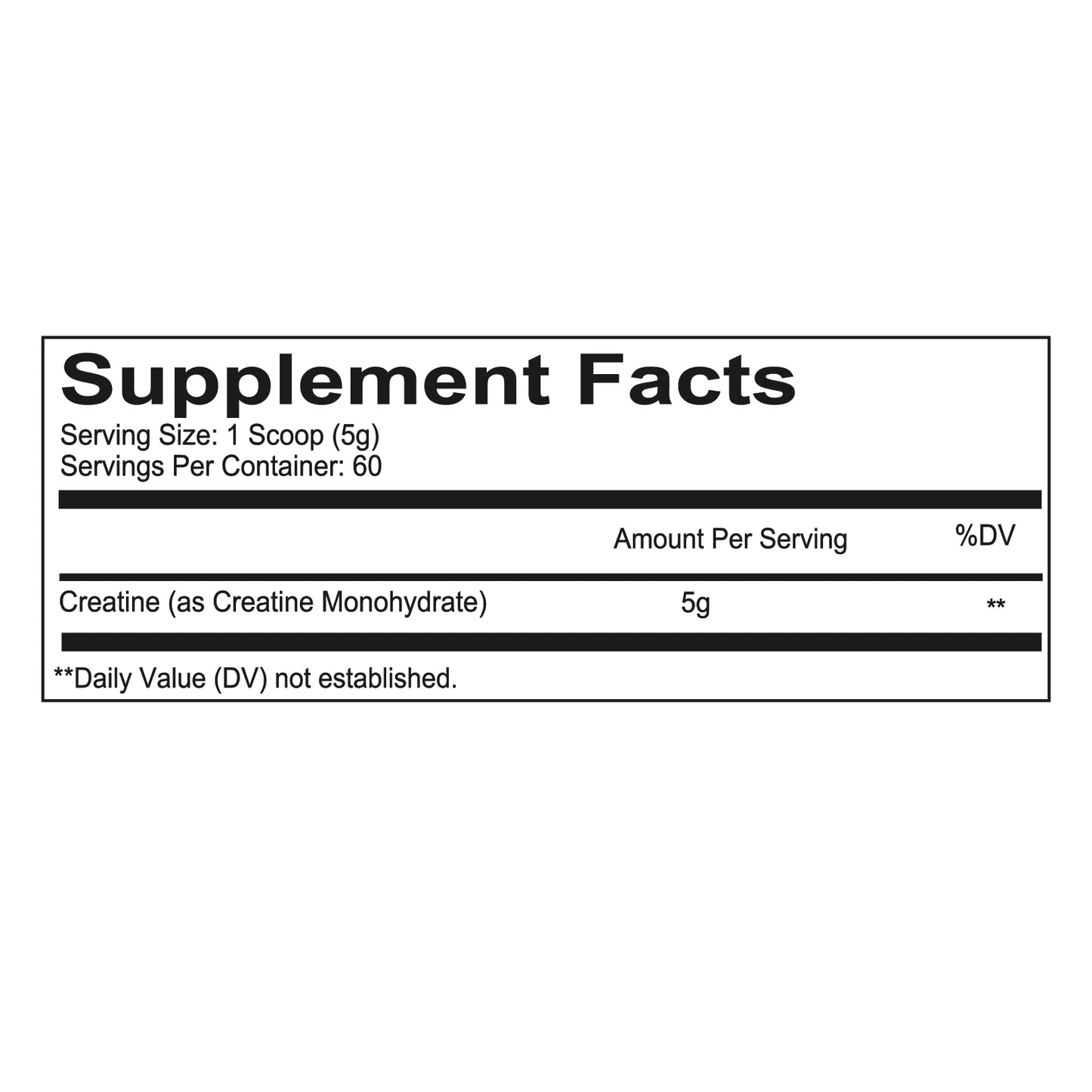 REDCON1 Creatine Monohydrate - Keto Friendly + Vegan Pre & Post Workout Supplement - Creatine Powder to Support Recovery & Athletic Performance (60 Servings)