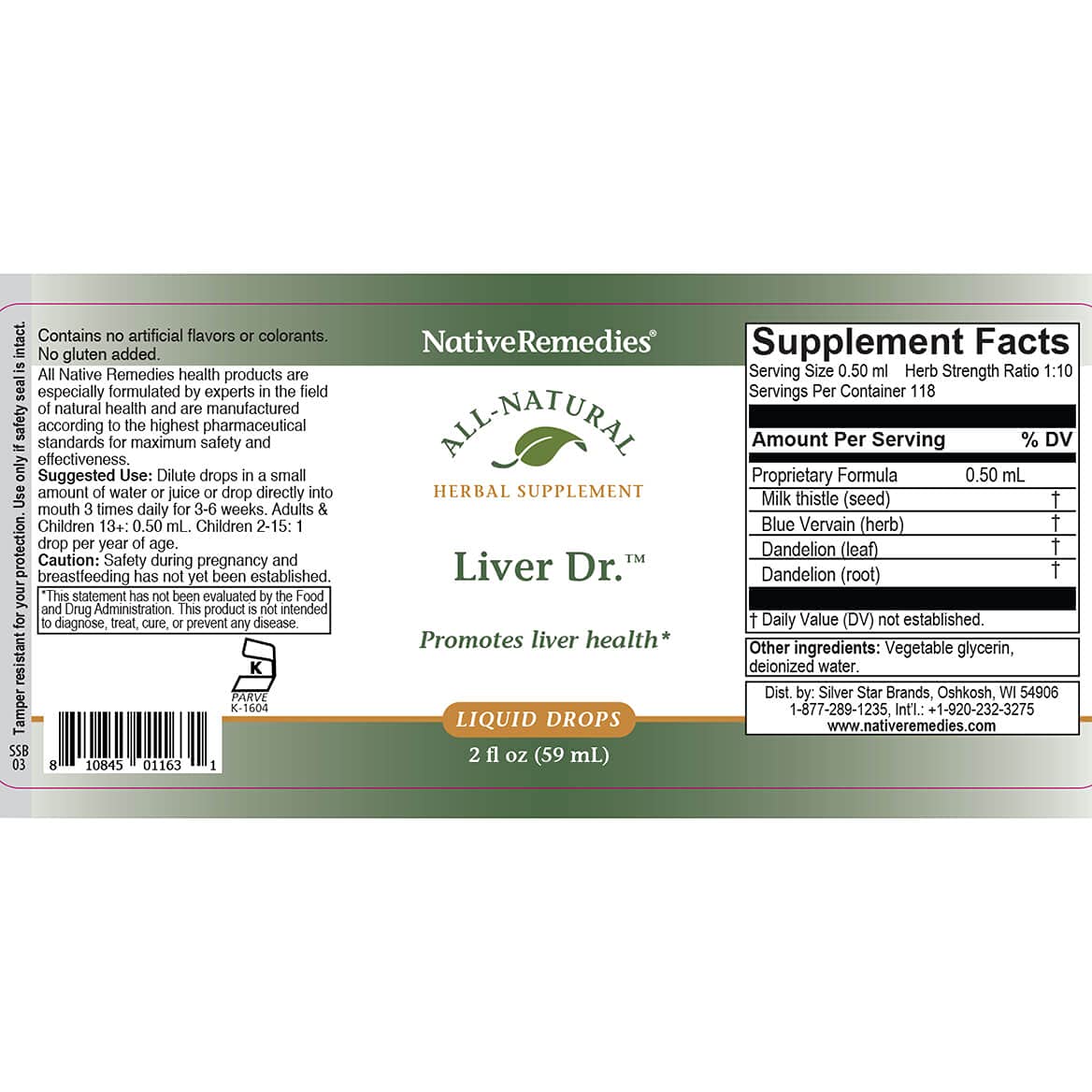 Native Remedies Liver Doctor and Detox Drops ComboPack