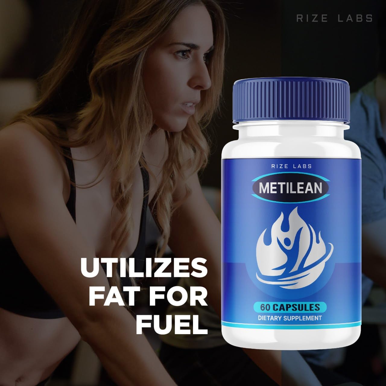 Metilean Weight Loss Supplement, Metilean Diteary Pills to Melt Stubborn Belly Fat, Metilean Advanced Formula to Lose Pounds, Metilean Pastillas Reviews (60 Capsules)