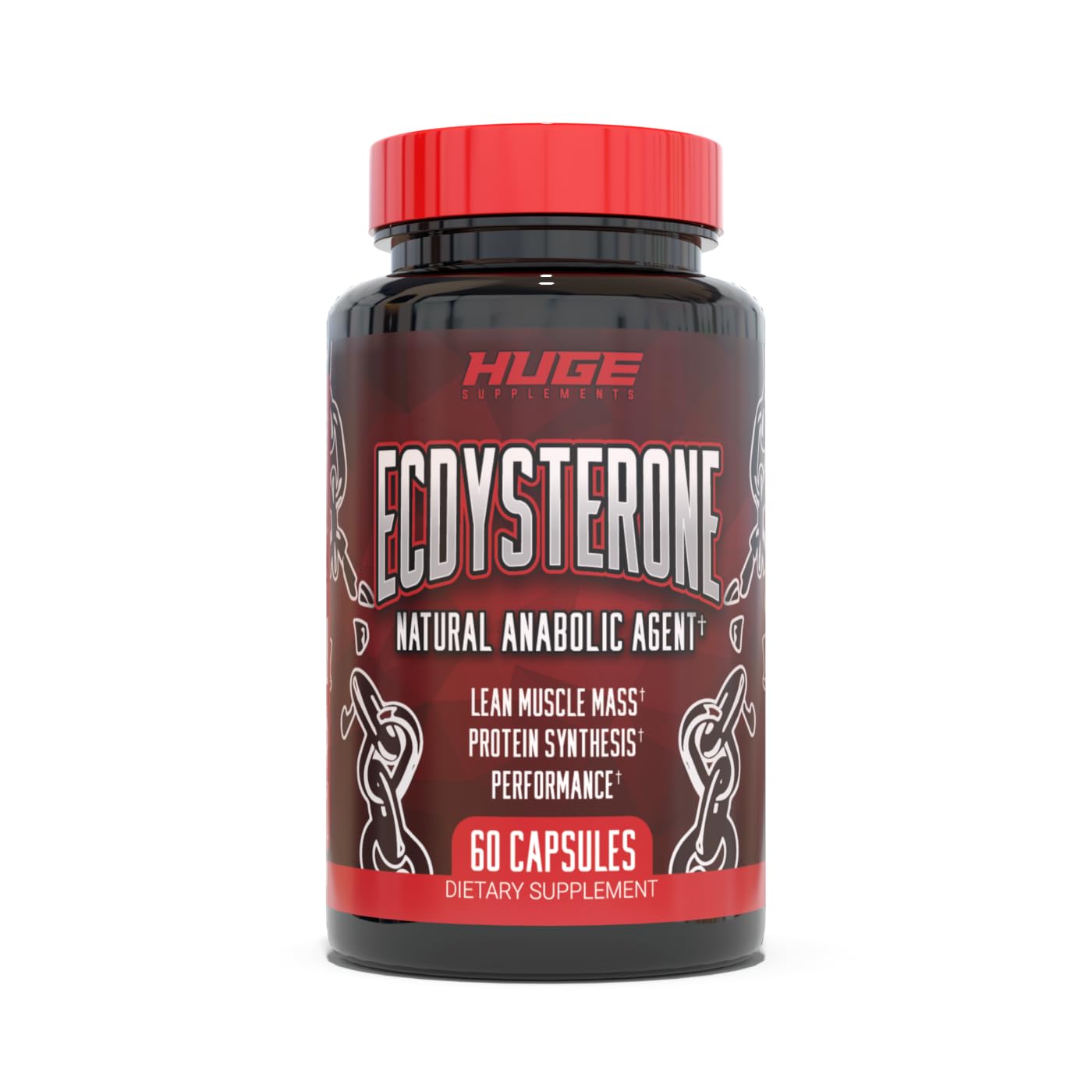 Ecdysterone Supplement, Natural Muscle Builder for Men, 1000mg Beta Ecdysterone Per Serving, Optimally Dosed, Superior Absorption, 98% Highest Purity Available