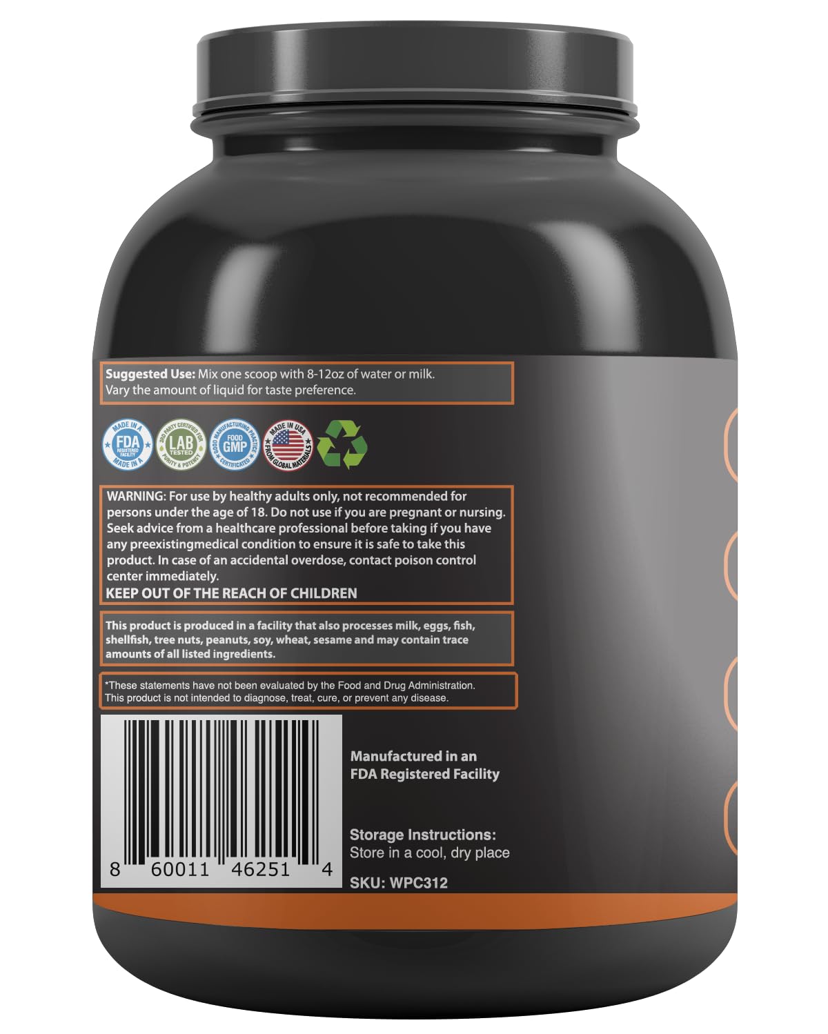Iron Age Nutrition Whey Protein Concentrate - Chocolate