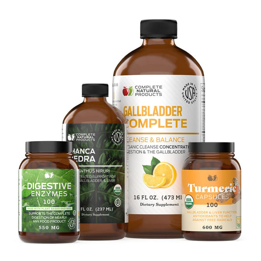 Gallbladder Complete Bundle - Full Gallbladder Cleanse Support