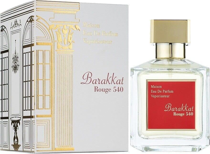 Fragrance World Barakkat Rouge 540 by Maison Alhambra for Women - 3.4 oz EDP Spray