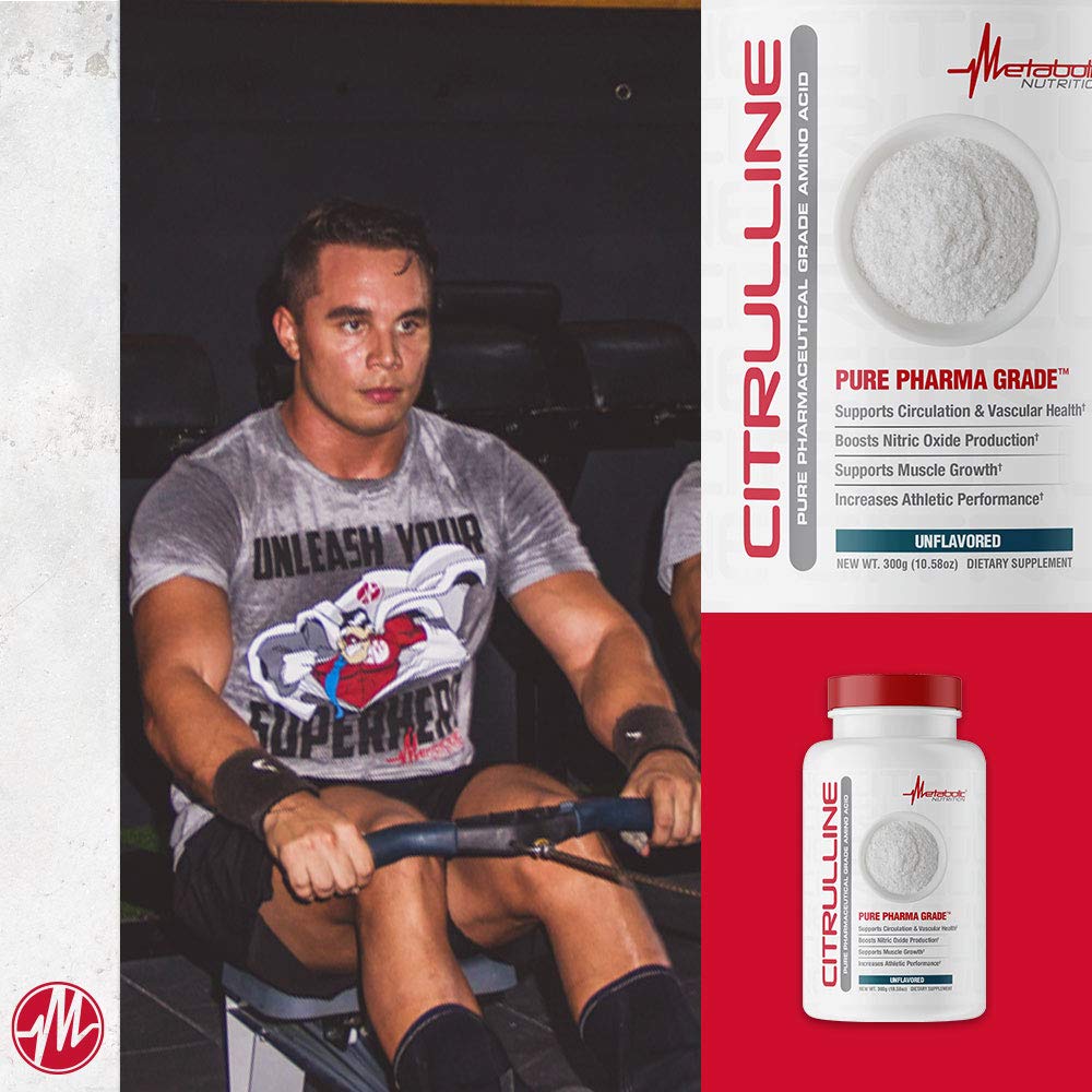 Metabolic Nutrition Citrulline, 300 Grams, Powder