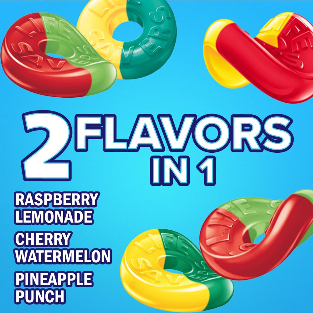 LIFE SAVERS Collisions Gummy Candy 322 oz Bag Pack of 12