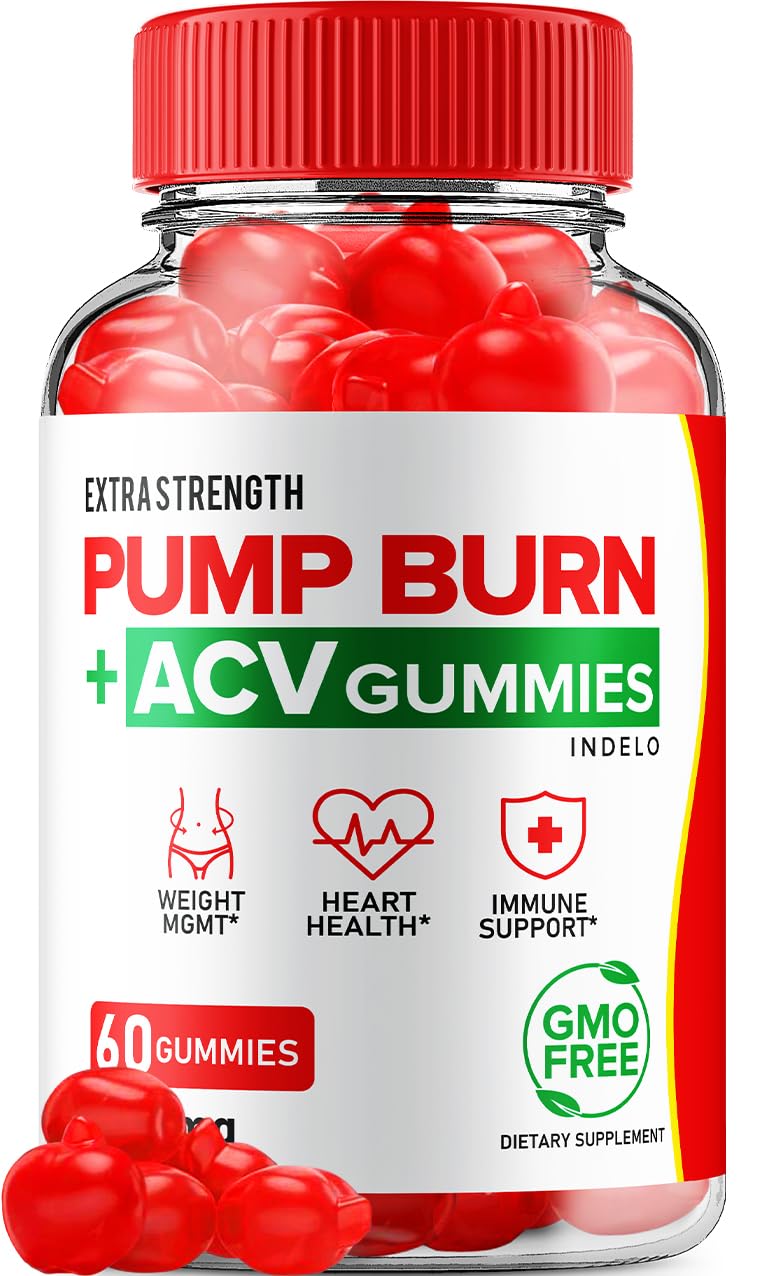 Pump Burn Keto ACV Gummies - Keto Pump Burn Gummies Reviews, Pump Burn Keto + ACV Gummies for Weight Management B12 Burn Pump Advanced 1000mg Formula (1 Pack - 60 Gummies)