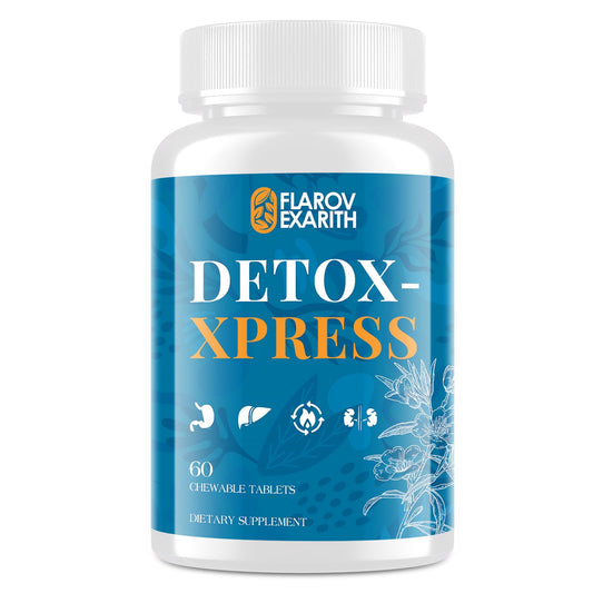 Canna Cleanse, Liver Cleanse Detox & Repair Chewable Tablets, Milk Thistle Supplement, Fast-Acting Body Detox for Women & Men, Toxin Flush for Liver, Kidney, Digestion & Metabolism, 60 Tablets