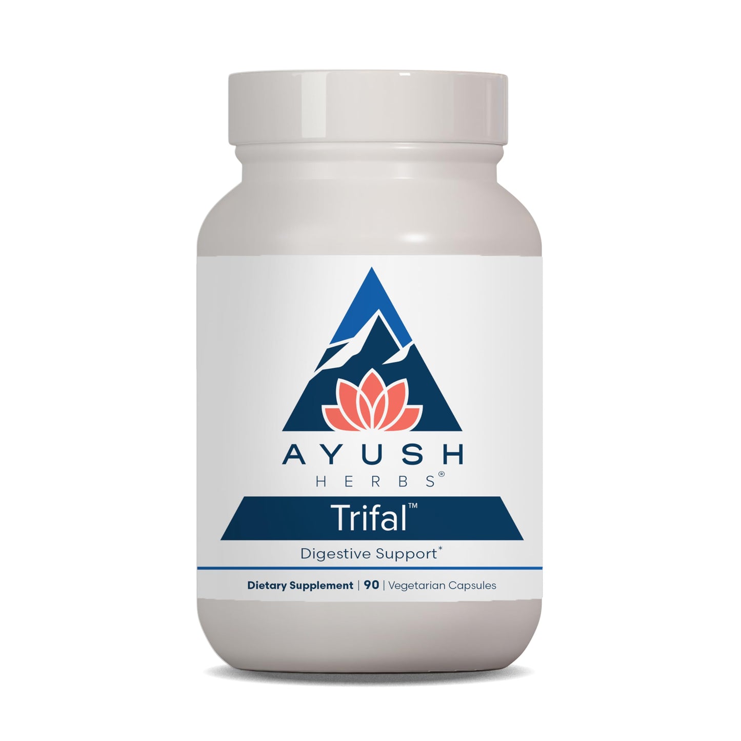 Ayush Herbs Trifal Digestive Support with Amla - Triphala Supplement for Women & Men, Promotes Balanced Digestion, Antioxidant Rich, Made with Organic Ingredients - 90 Vegetarian Capsules (1 Count)
