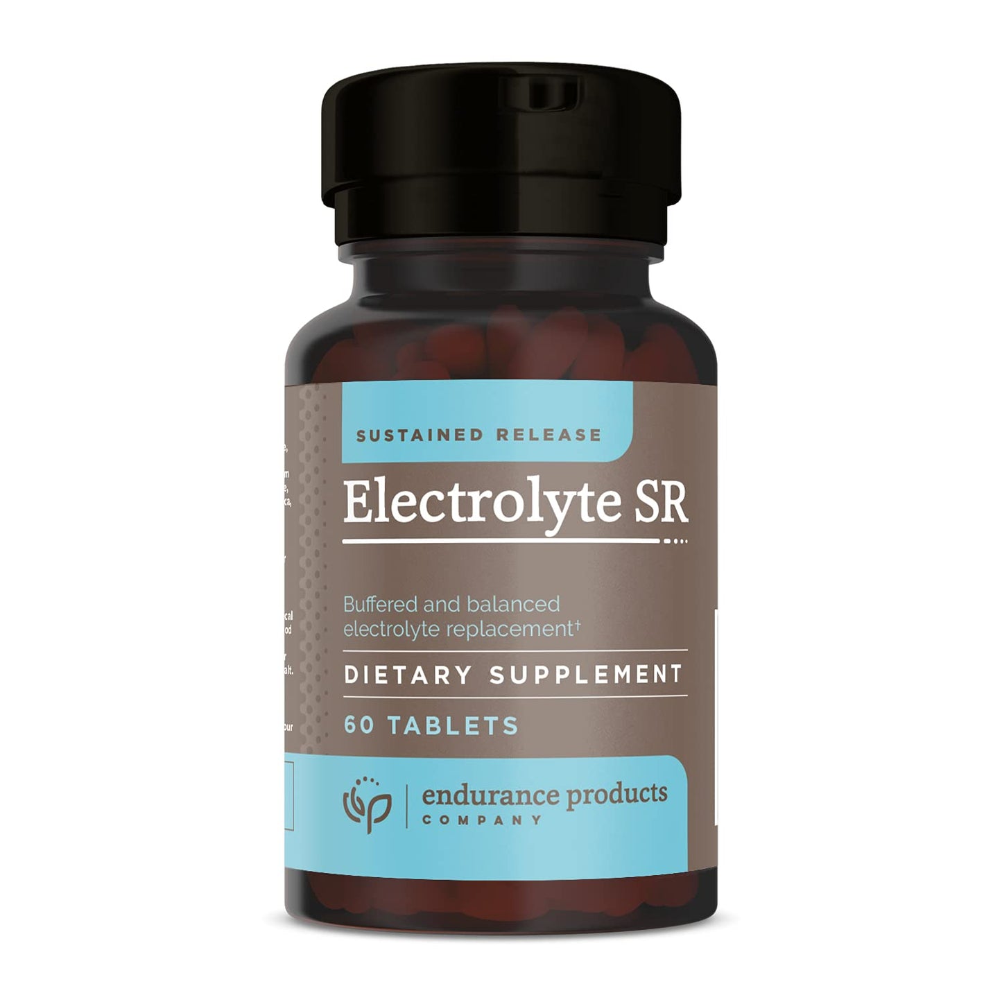 Endurance Products Electrolyte SR - Sustained Release Electrolyte for Optimal Hydration - 60 Tablets - Zero Sugar & Calories, Non-GMO, Vegan, Gluten Free - Muscle Recovery, Energy