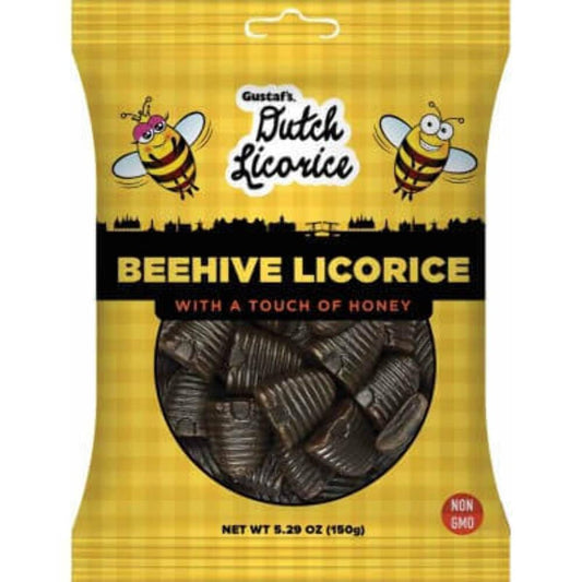 Gustafs Dutch Beehive Honey Licorice  529 oz bag