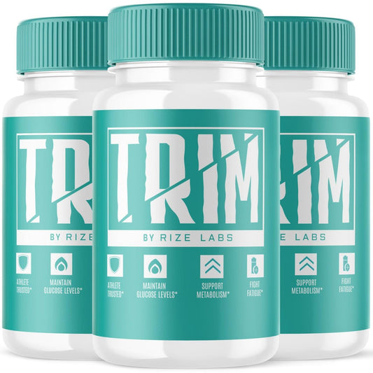 (3 Pack) Trim Supplement, Trim Capsules for Advanced Weight Loss, Trim Pills Curated to Push Through The Cutting and Sculpting Phase for a Sculpted Physique, Trim Reviews (180 Capsules)