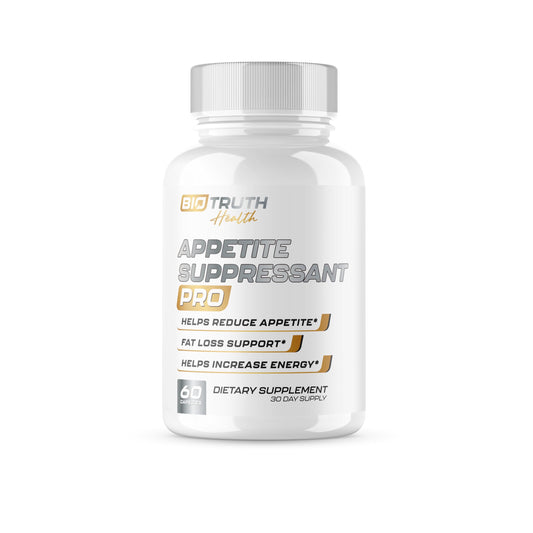 BioTruth Health | Best Appetite Suppressant for Weight Loss Pills for Women & Men | Fat Burner Supplement, Metabolism Booster, Carb Blocker | Extra Strength Diet Pills That Work Fast - 60 Capsules