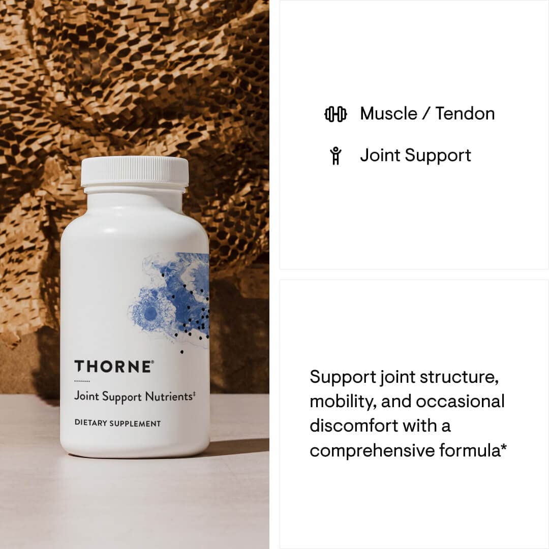 THORNE Joint Support Nutrients - Glucosamine and MSM with Curcumin, Bromelain, and Boswellia for Joint Support* - 240 Capsules