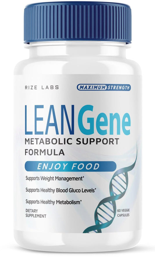 Lean Gene Supplement, Lean Gene Metabolic Support Formula, Lean Gene for Advanced Weight Loss, Lean Gene Maximum Strength Capsules, LeanGenex All-Natural Pills, LeanGene Reviews (60 Capsules)