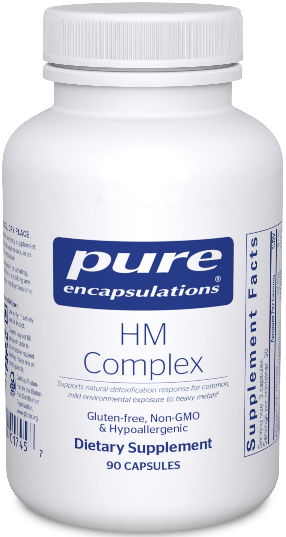 Pure Encapsulations HM Complex | Support for Body's Natural Detoxification Process* | 90 Capsules