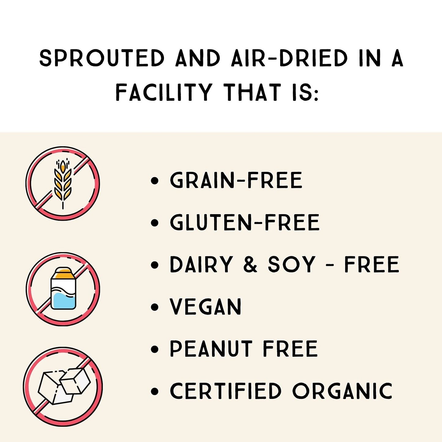 Lark Ellen Farm Unsalted Walnuts Raw Sprouted Healthy Snack Keto Certified USDA Organic GlutenFree Vegan Individual Whole Nuts 10 Oz 3 Pack