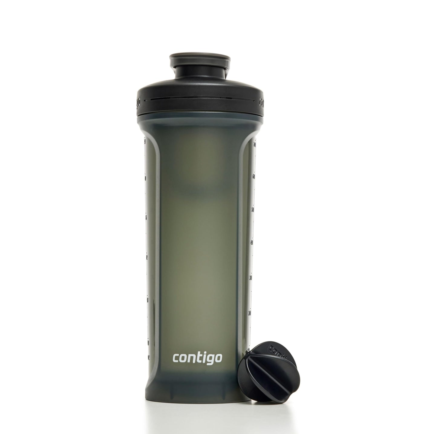 Contigo Shake & Go 2.0 Protein Shaker Bottle with Mixer Ball | Large BPA Free Blender | Ideal for Protein Powder, Nutrition Shakes or Smoothies | Leak Proof Sports Bottle | 820 ml