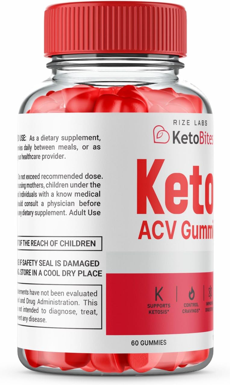 rize labs - Keto Bites - Keto + ACV Gummies for Advanced Weight Loss - Supplement Helps in Reducing Belly Fat (300 Gummies)
