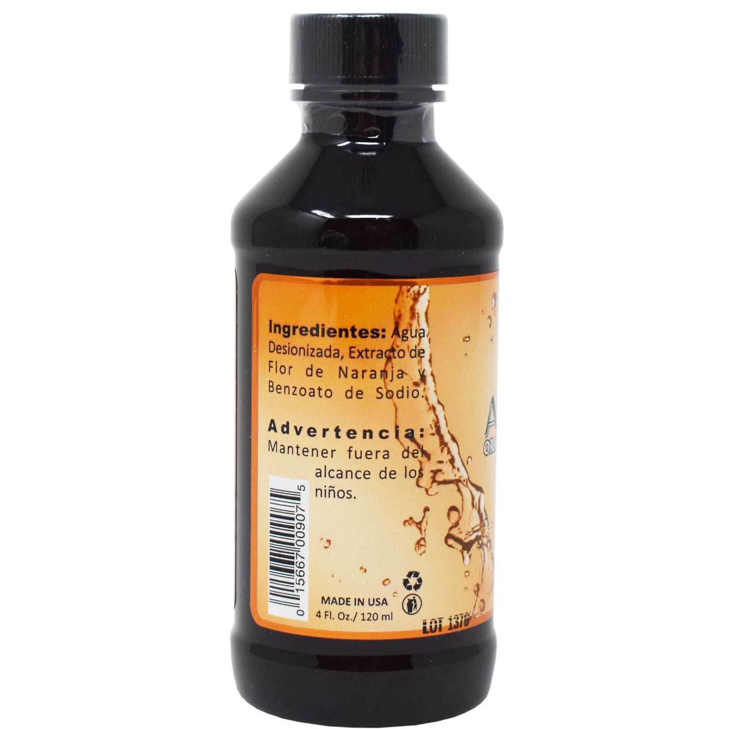 ELP Agua De Azahar Orange Flower Water 4fl Oz