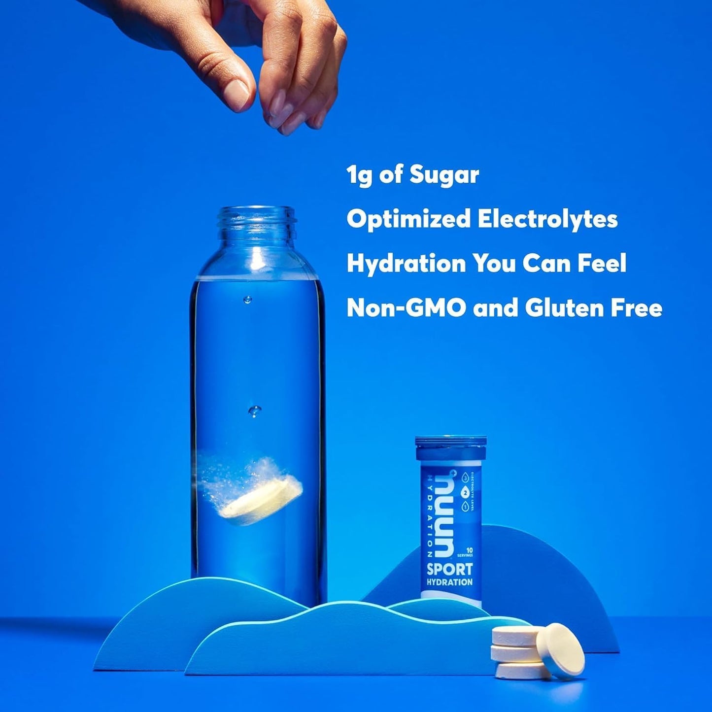 Nuun Hydration Nuun Active - Strawberry Lemonade 10 Tablets per pack(6 pack)