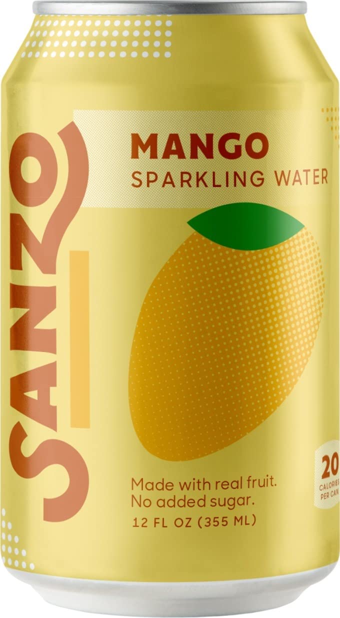Sanzo Mango Sparkling Water 12 FZ