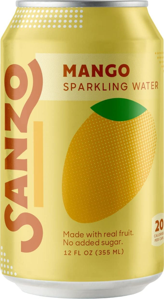 Sanzo Mango Sparkling Water 12 FZ