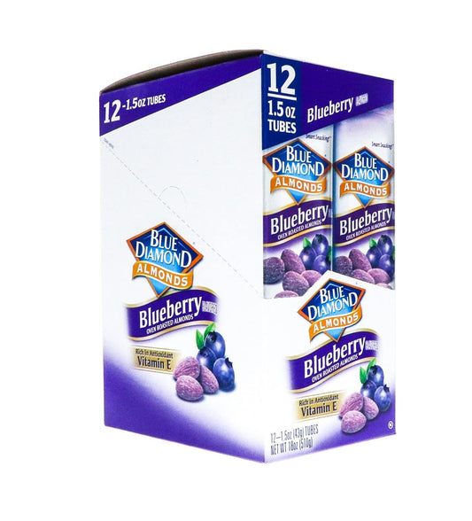 Blue Diamond Almonds Blueberry 15oz 12 count