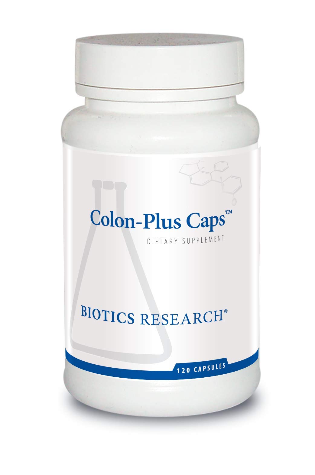 Biotics Research Colon Plus Caps Fiber Capsule, Digestive Health, Soluble, Insoluble Fiber, Laxative, Relieve Constipation, Regularity, Heart Health, Microbial Balance, Gut Flora 120 Caps
