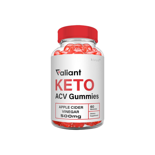kivus Valiant Gummies - Valiant Keto + ACV Gummies (Single, 60 Gummies)