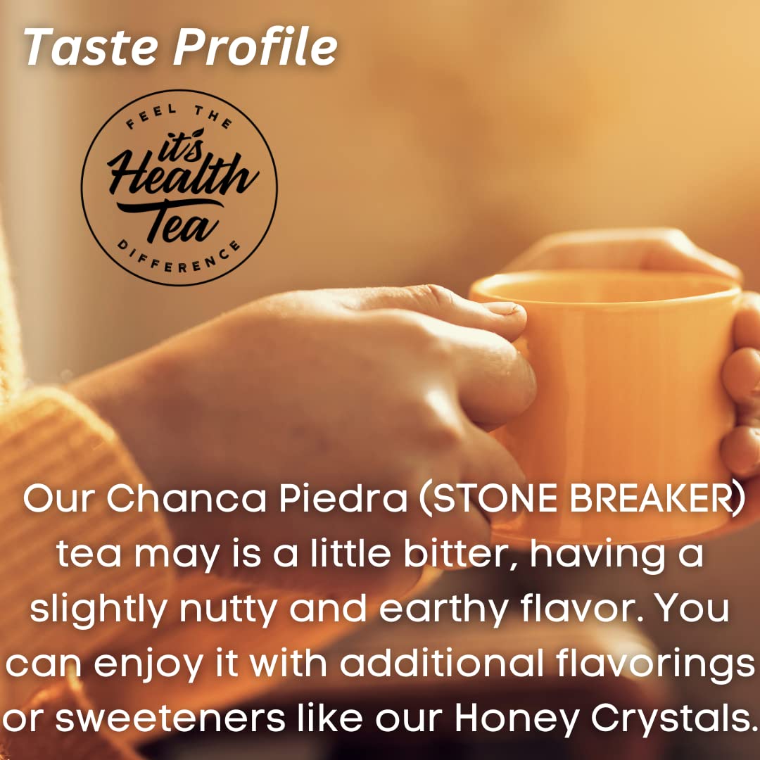 Stone Breaker Chanca Piedra Tea - Loose Leaf w/ 35 Tea bags - Natural Kidney Cleanse - Kidney Stone Crusher & Gallblader Detox from Peru (Phyllanthus niruri)