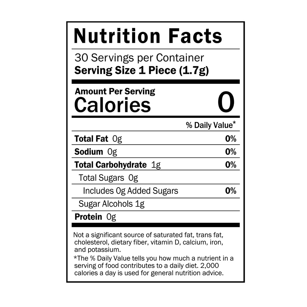 doTERRA MetaPWR Satiety Gum to Promote Mindful Eating and Appetite Control - Helps Curb Cravings - 30 Pieces
