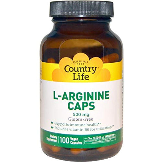 L-Arginine Caps 500mg 100 VegiCaps