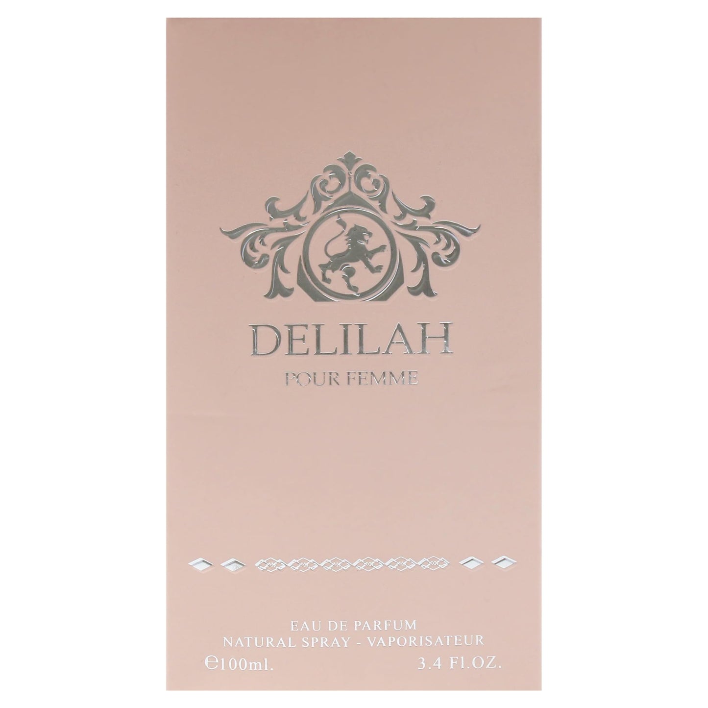 Lattafa Maison Alhambra Delilah Pour Femme Eau de Parfum Spray for Women, 3.4 Ounce / 100 Ml