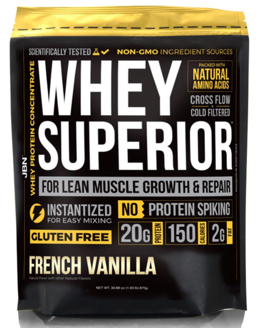 JBN - Just Be Natural Whey Superior (French Vanilla, 25 Servings)