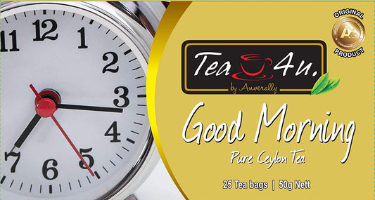 Tea4U Good Morning Tea  Pure Ceylon Tea  2g x 25 Tea Bags