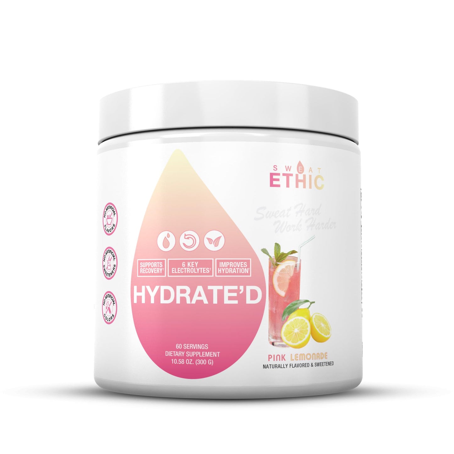 Sweat Ethic HYDRATE'D Pink Lemonade