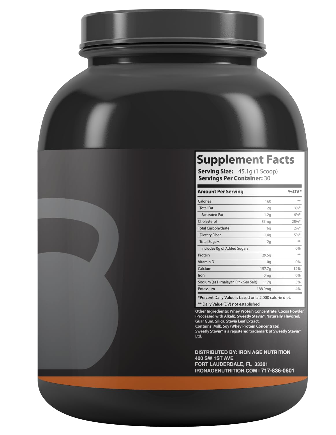 Iron Age Nutrition Whey Protein Concentrate - Chocolate