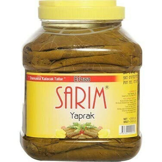 Tokat Salamura Grape Vine Leaves Product of Turkey 500gr by Sarim