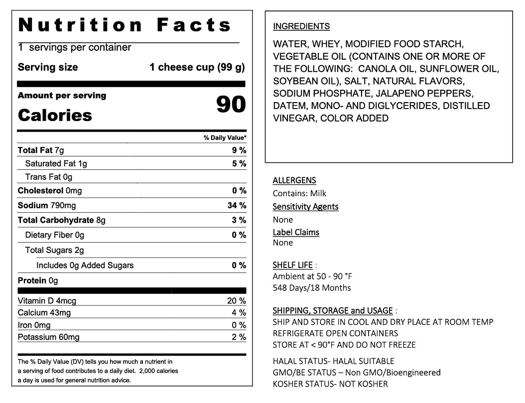 FUNacho Nacho Cheese Sauce  Delicious Cheese Dip  Perfect Condiment for Nachos Hot Dogs Pretzels and Cheese Fries  Gluten Free Queso De Nachos   48 Count 35 oz each