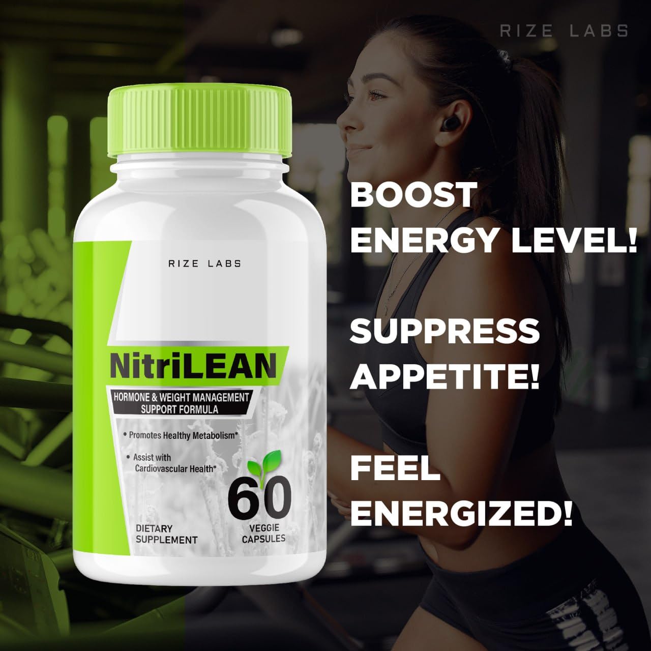 Nitrilean Weight loss Supplement, Nitrilean Capsules for Total Body Wellness and a Healthy Lifestyle, Nitrilean Pills for Leaner Physique, Nitri lean All-Natural Capsules, Reviews (60 Capsules)