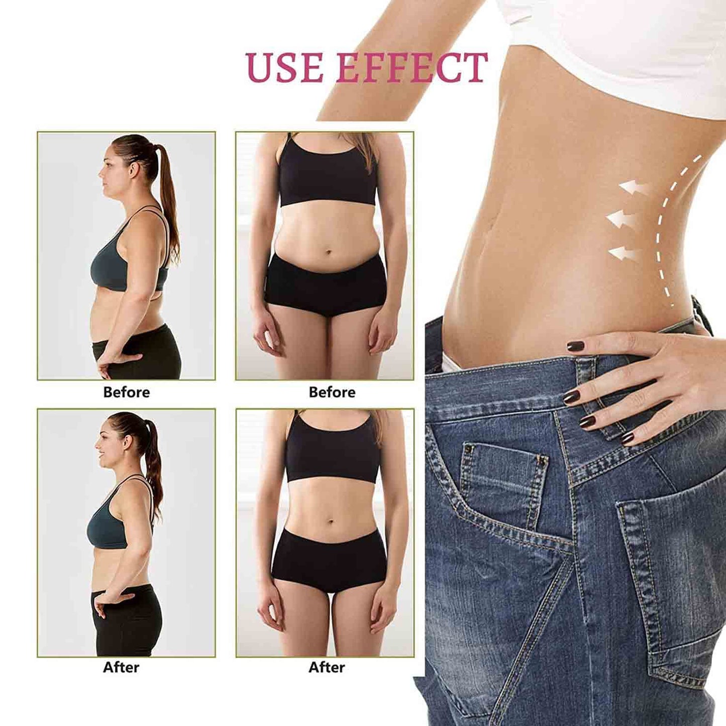 Weabet Instant Anti-Itch Detox Slimming Products, Natural Detox Viginal Capsulesa, Natural Detox Viginal Gel (8Bag-B)
