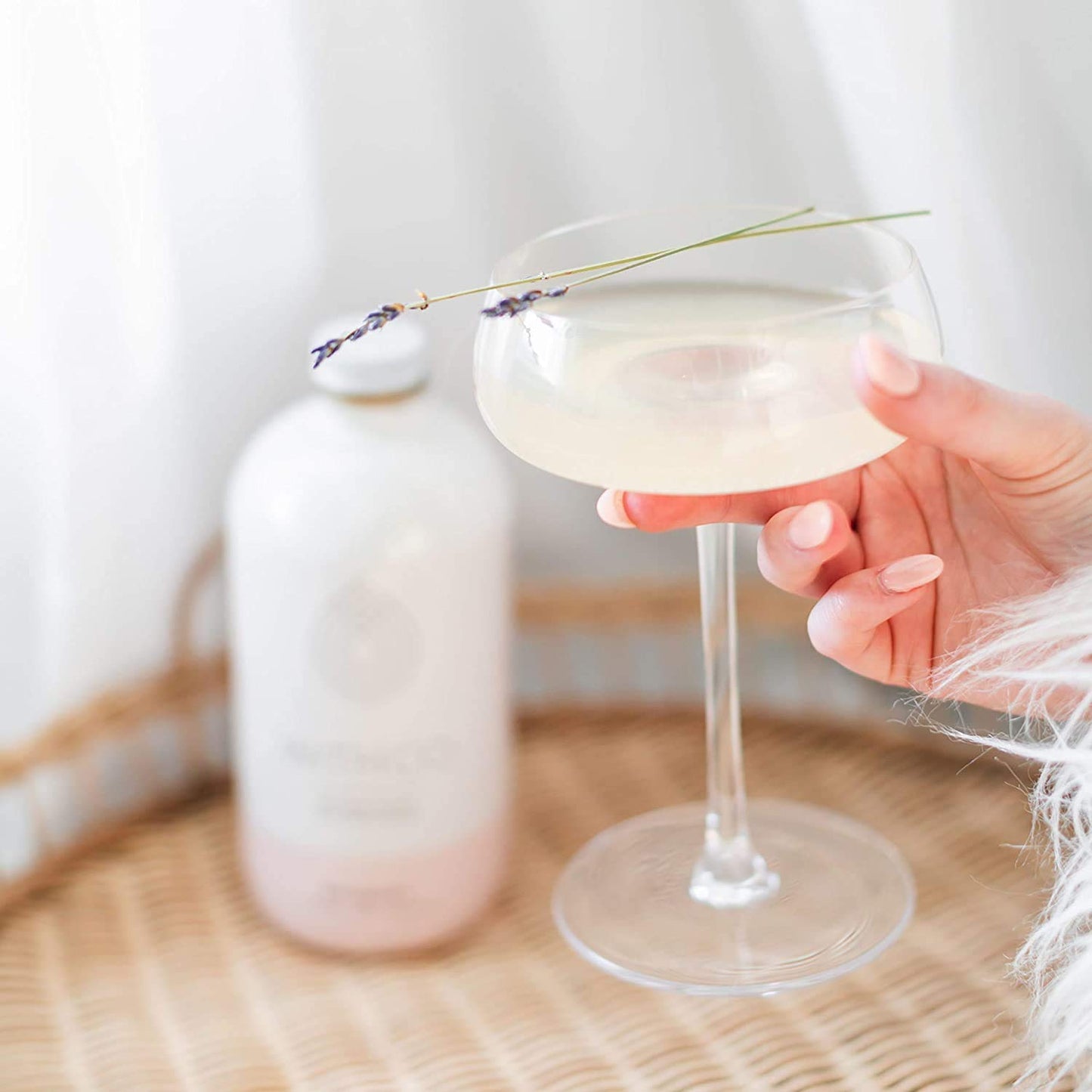 3 Pack WithCo Bouquet Gimlet Cocktail Mixer with Lemon Lavender and Rosewater Makes 30 Drinks Just Add Gin Vodka or Tequila