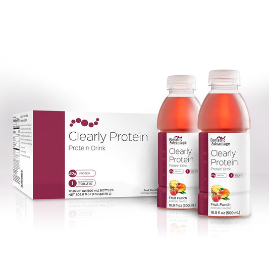 Bariatric Advantage Clearly Protein Fruit Punch 12 EA Bottles
