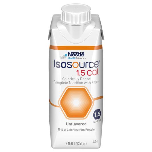 Isosource Complete Nutrition, 1.5 Calorically Dense, Unflavored, 8.45 fl oz (Pack of 24)