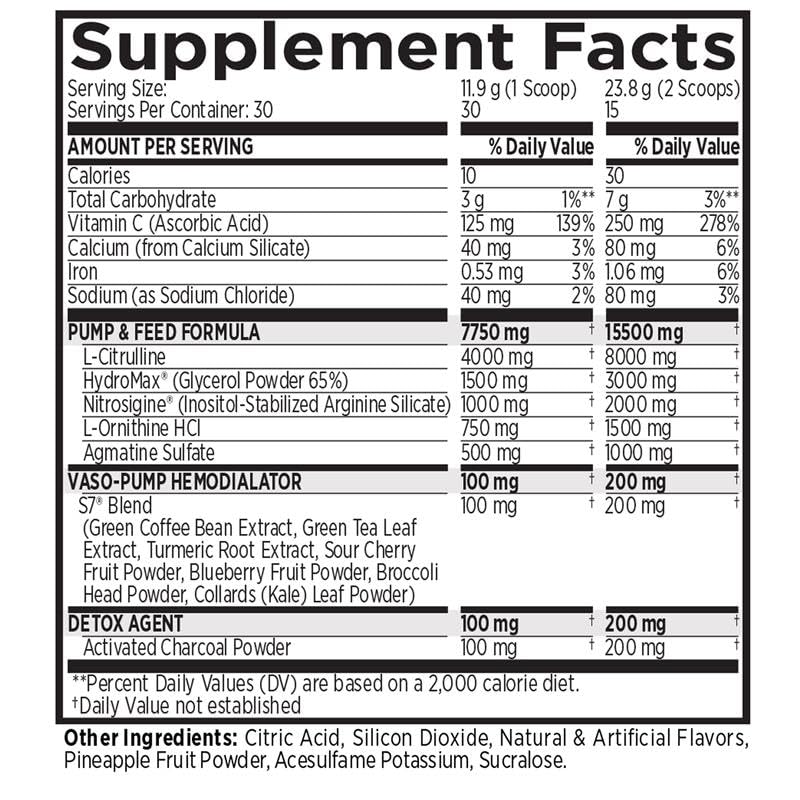 MRI NO2 Black Nitric Oxide Supplement for Pump, Muscle Growth, Vascularity & Energy - Powerful NO Booster Pre-Workout with Citrulline + 30 Servings (Black Razzy Ripped)