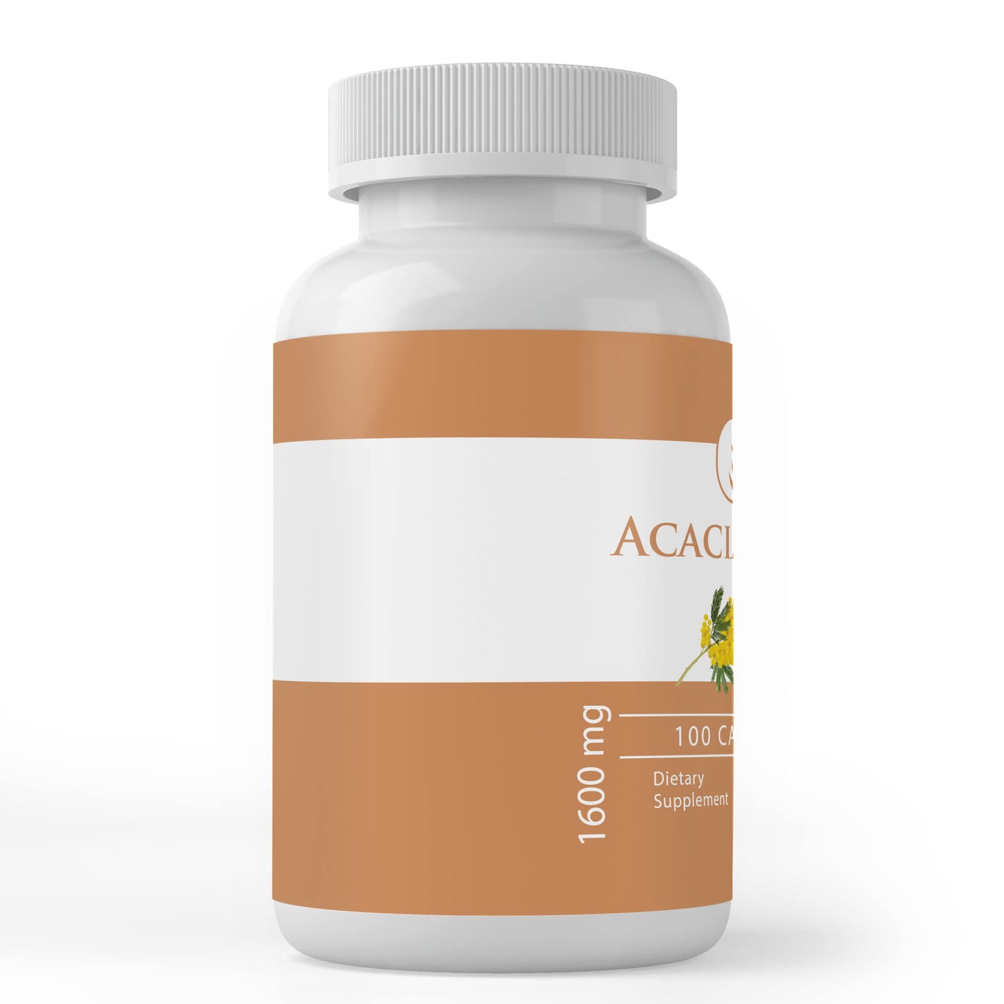 PURE ORIGINAL INGREDIENTS Acacia Fiber, (100 Capsules) Pure, No Additives Or Fillers, Lab Verified